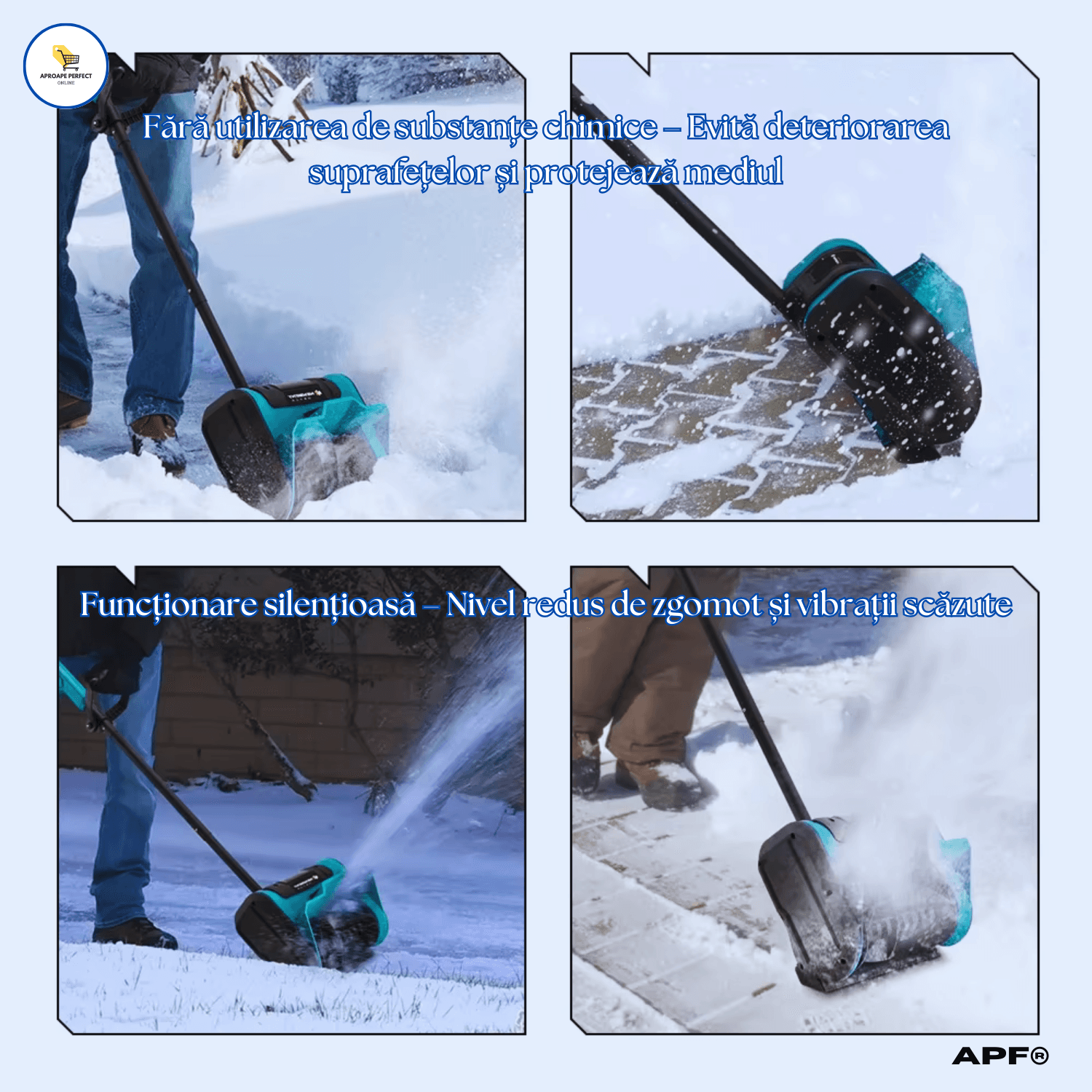 Freza de Zapada APF® 2000W, Fara Fir, Cu 2 Acumulatori 48Vf, Latime 250mm, Motor Brushless, Reglabila