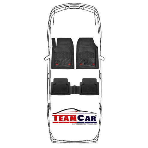 Covorase Auto TeamCar® Tip Tavita Compatibile Suzuki Grand Vitara 1 (1998–2005) - Suv - imagine 3