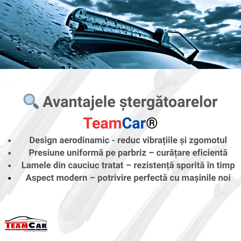 Stergatoare TeamCar® Opel Corsa C (2000–2006) – Set Complet - imagine 8