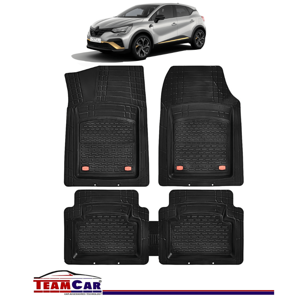 Covorase Auto TeamCar® Tip Tavita Compatibile Renault Captur II (2019+) - Suv