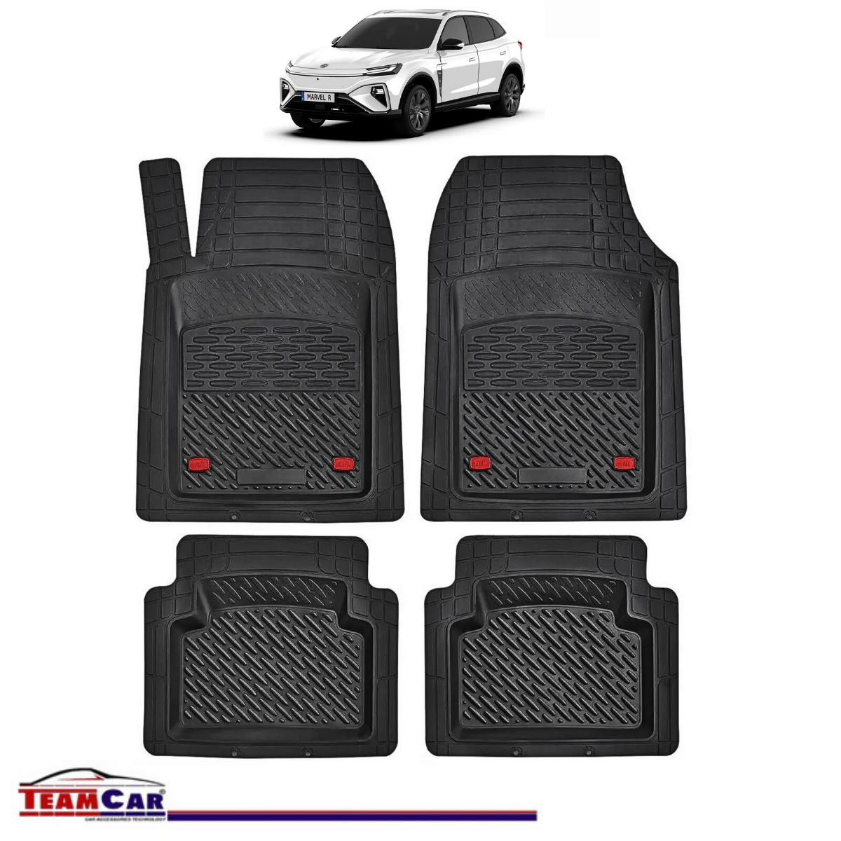 Covorase Auto TeamCar® Tip Tavita Compatibile MG Marvel R Mk1 Electric SUV (2021–2025)