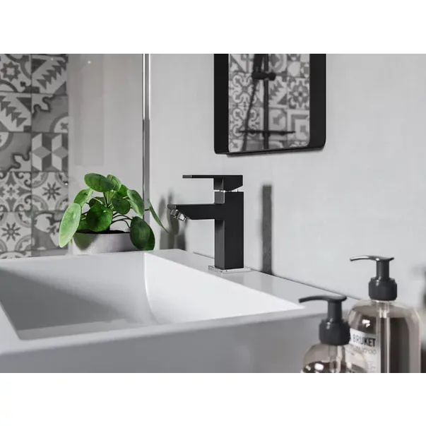 Baterie lavoar negru mat Ferro Zicco — imaginea 2