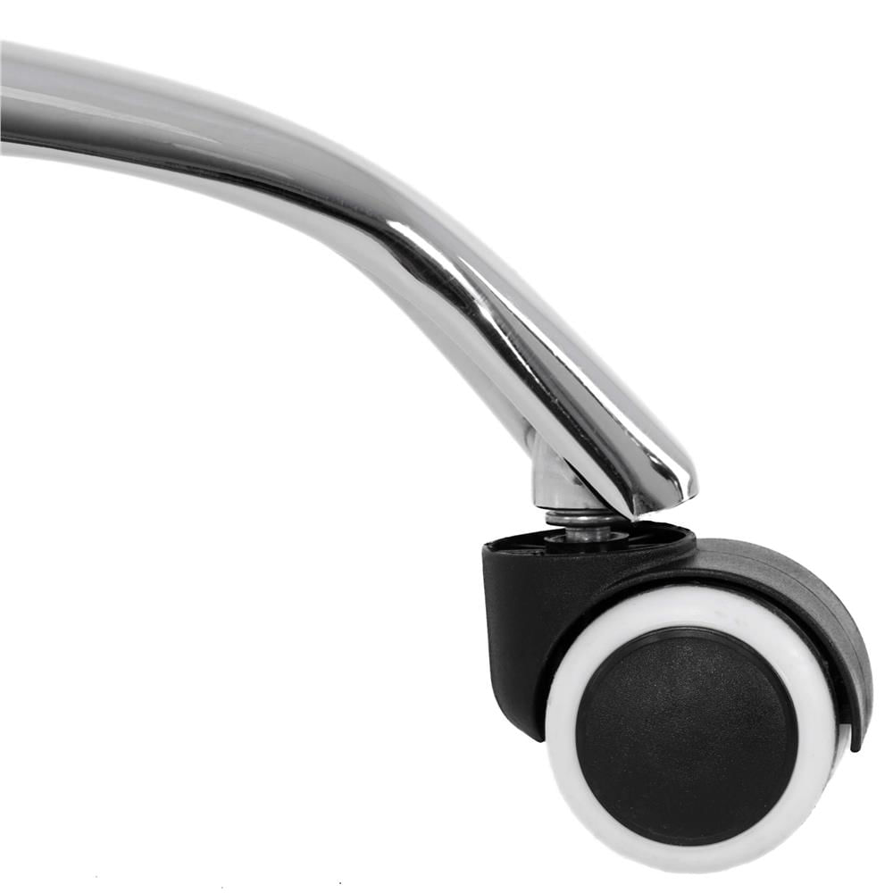 Scaun birou ergonomic, cu sezut din spuma, reglabil pe inaltime, maxim 120 kg, 90x49x48 cm, albastru — imaginea 11