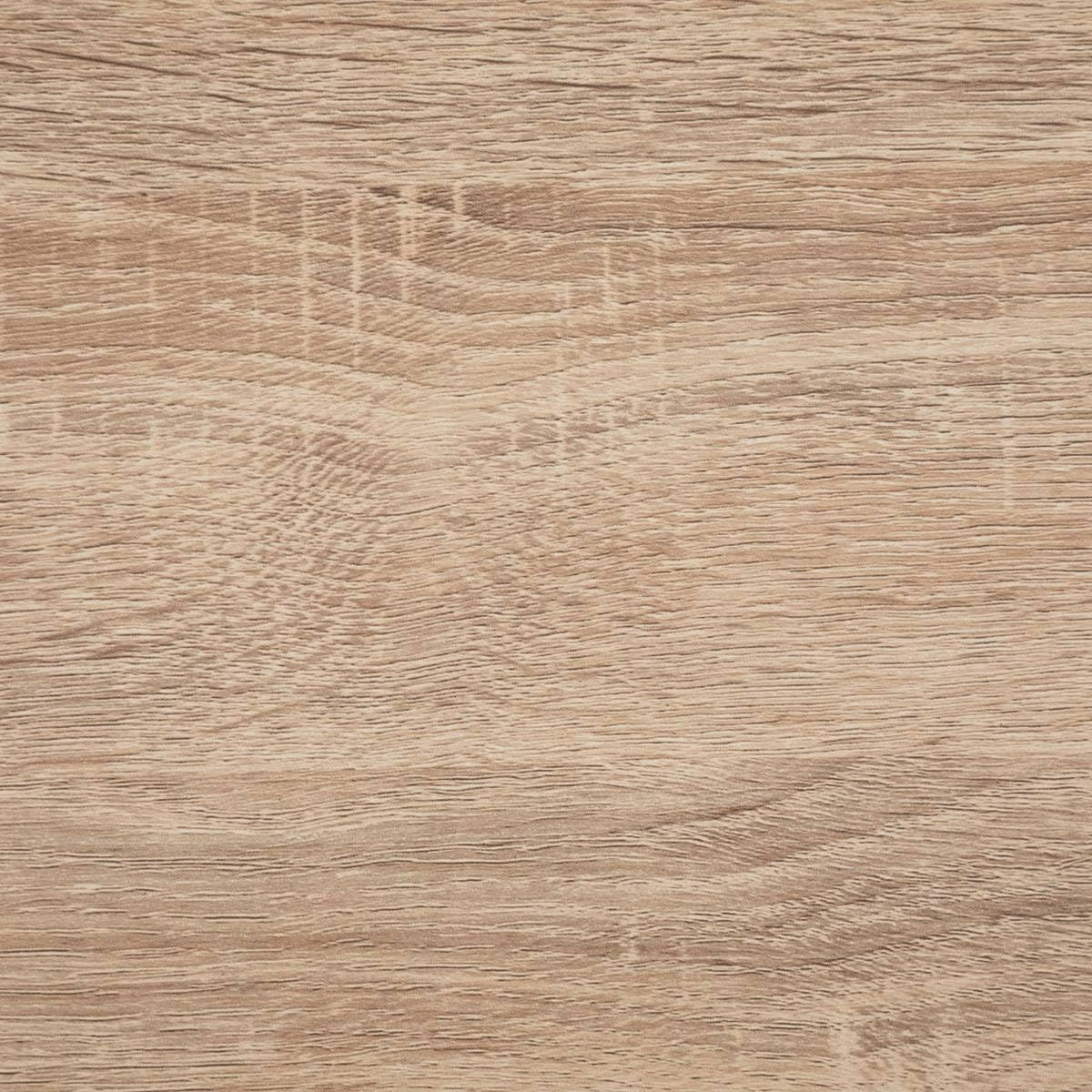 Masuta cafea 5Five Aliaj cu design rectangular, finisaj stejar, 100x40x50 cm, bej — imaginea 3