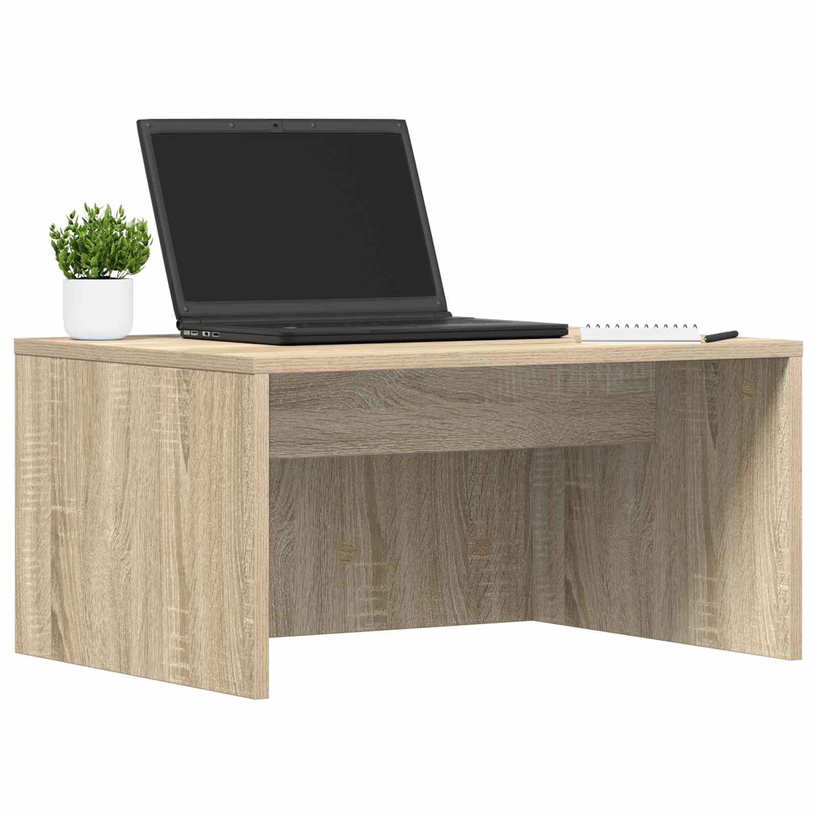 Birou montat pe perete Pe perete Stejar Sonoma 60 x 45 x 30 cm — imaginea 3