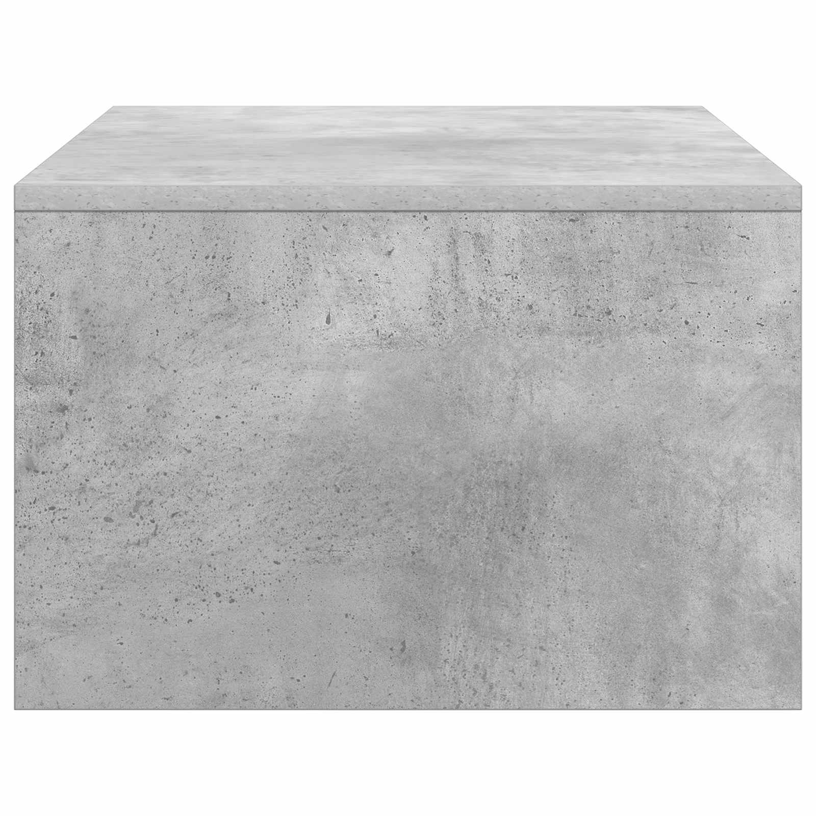 Birou montat pe perete Pe perete Gri din beton 80 x 45 x 30 cm — imaginea 6
