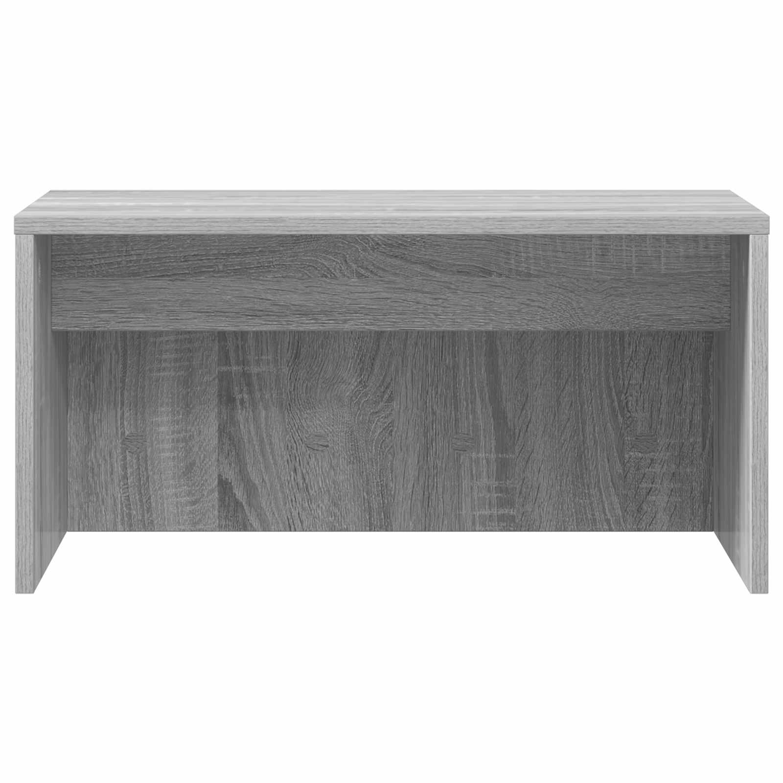 Birou montat pe perete Gri Sonoma 60 x 45 x 30 cm Lemn compozit — imaginea 5