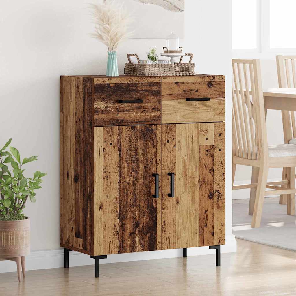 Bufet cu sertar Lemn vechi 69,5 x 34 x 90 cm Lemn compozit — imaginea 2