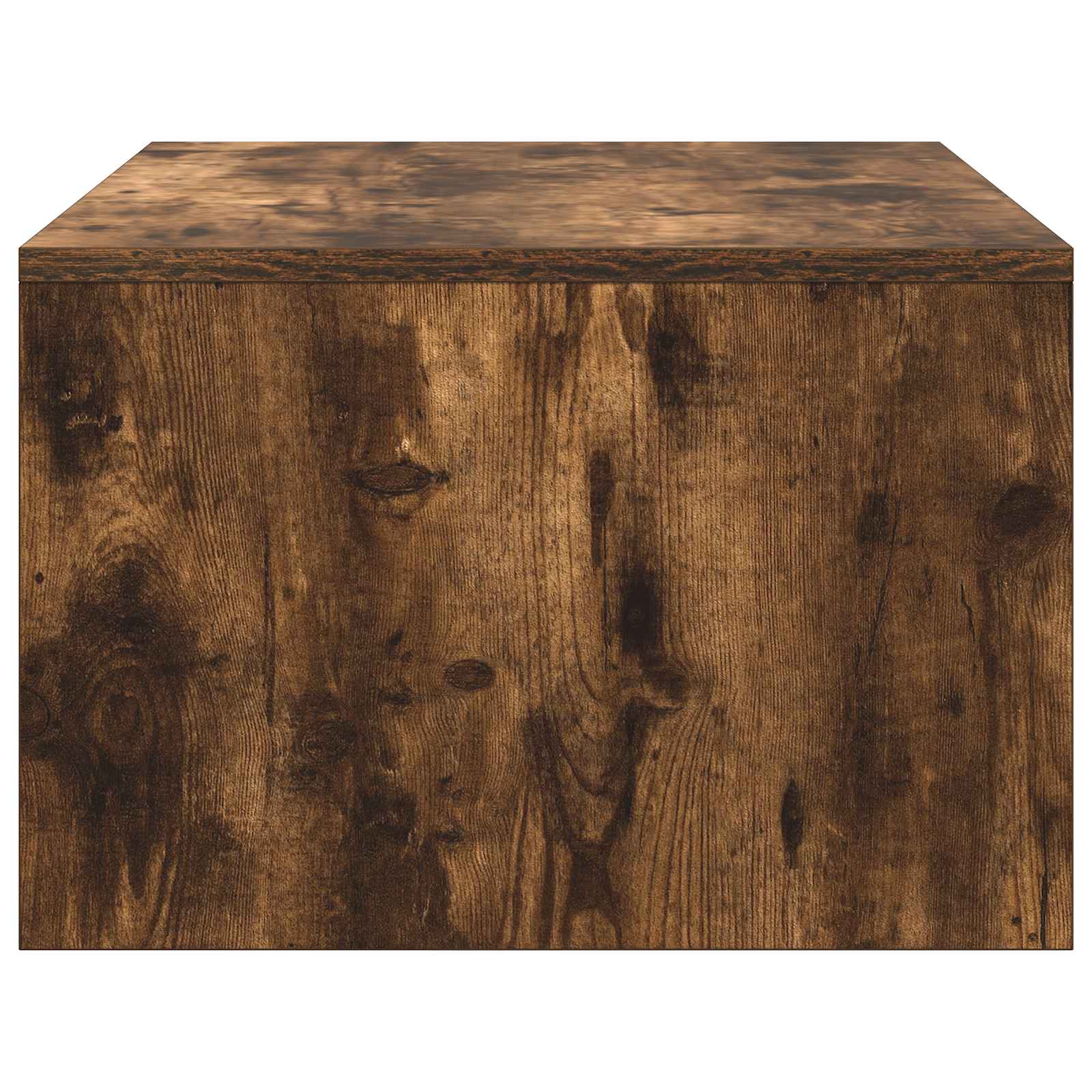 Birou montat pe perete Pe perete Stejar fumuriu 80 x 45 x 30 cm — imaginea 6