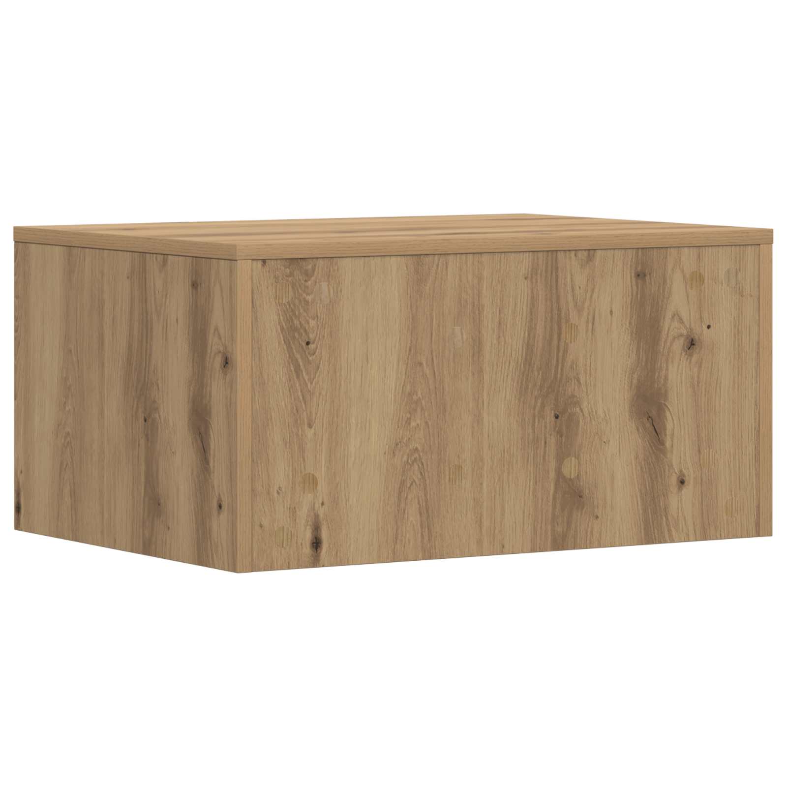 Birou montat pe perete Stejar Artizanal 60 x 45 x 30 cm — imaginea 7