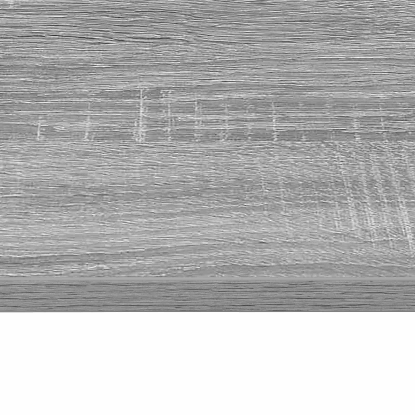 Birou montat pe perete Gri Sonoma 60 x 45 x 30 cm Lemn compozit — imaginea 8