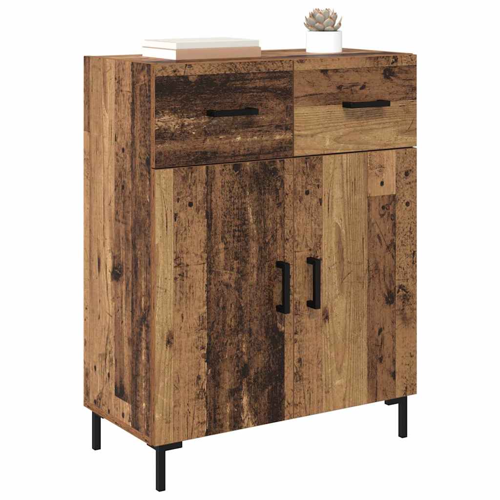 Bufet cu sertar Lemn vechi 69,5 x 34 x 90 cm Lemn compozit — imaginea 4