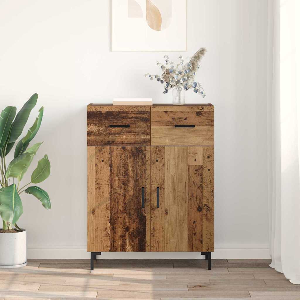 Bufet cu sertar Lemn vechi 69,5 x 34 x 90 cm Lemn compozit — imaginea 5
