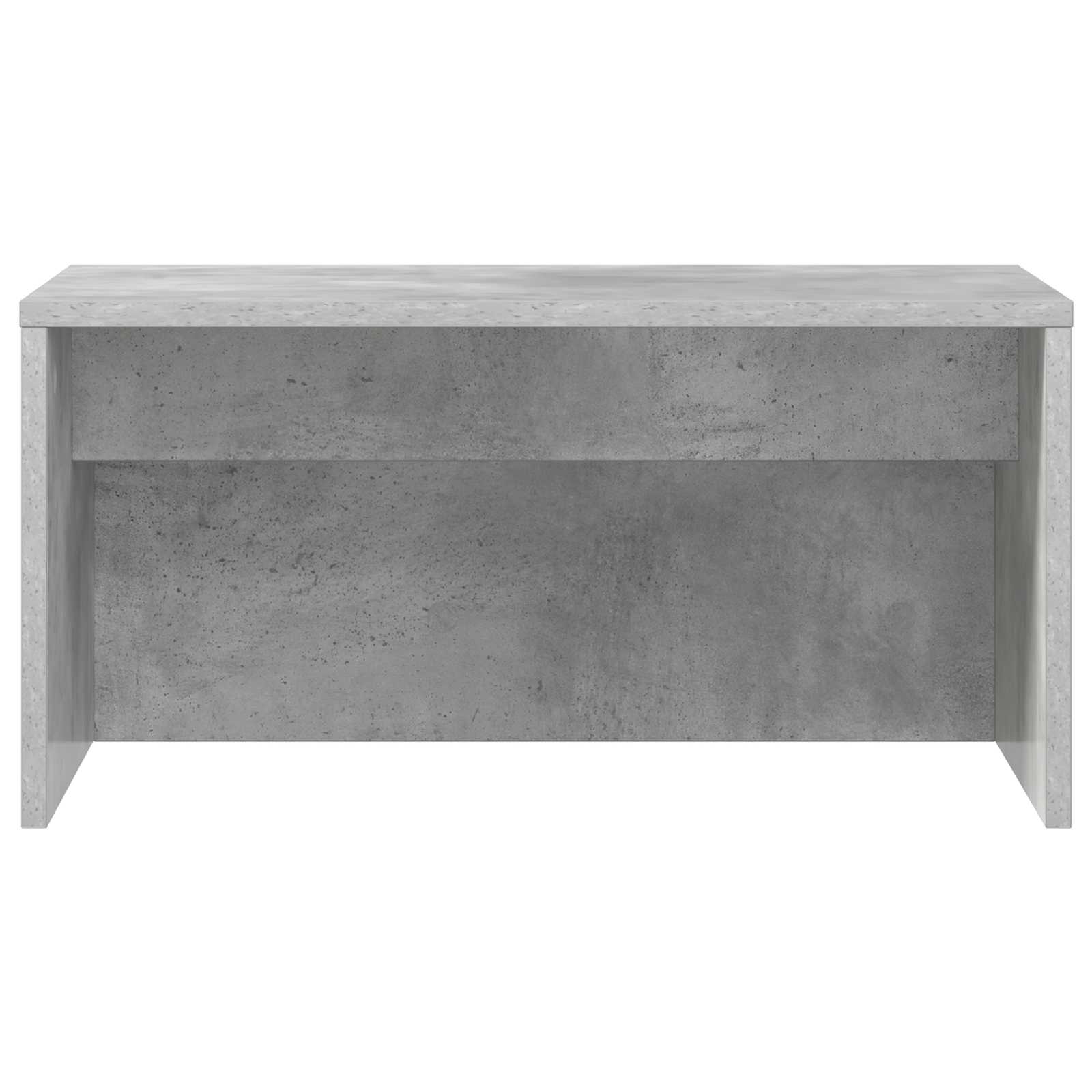 Birou montat pe perete Pe perete Gri din beton 60 x 45 x 30 cm — imaginea 5