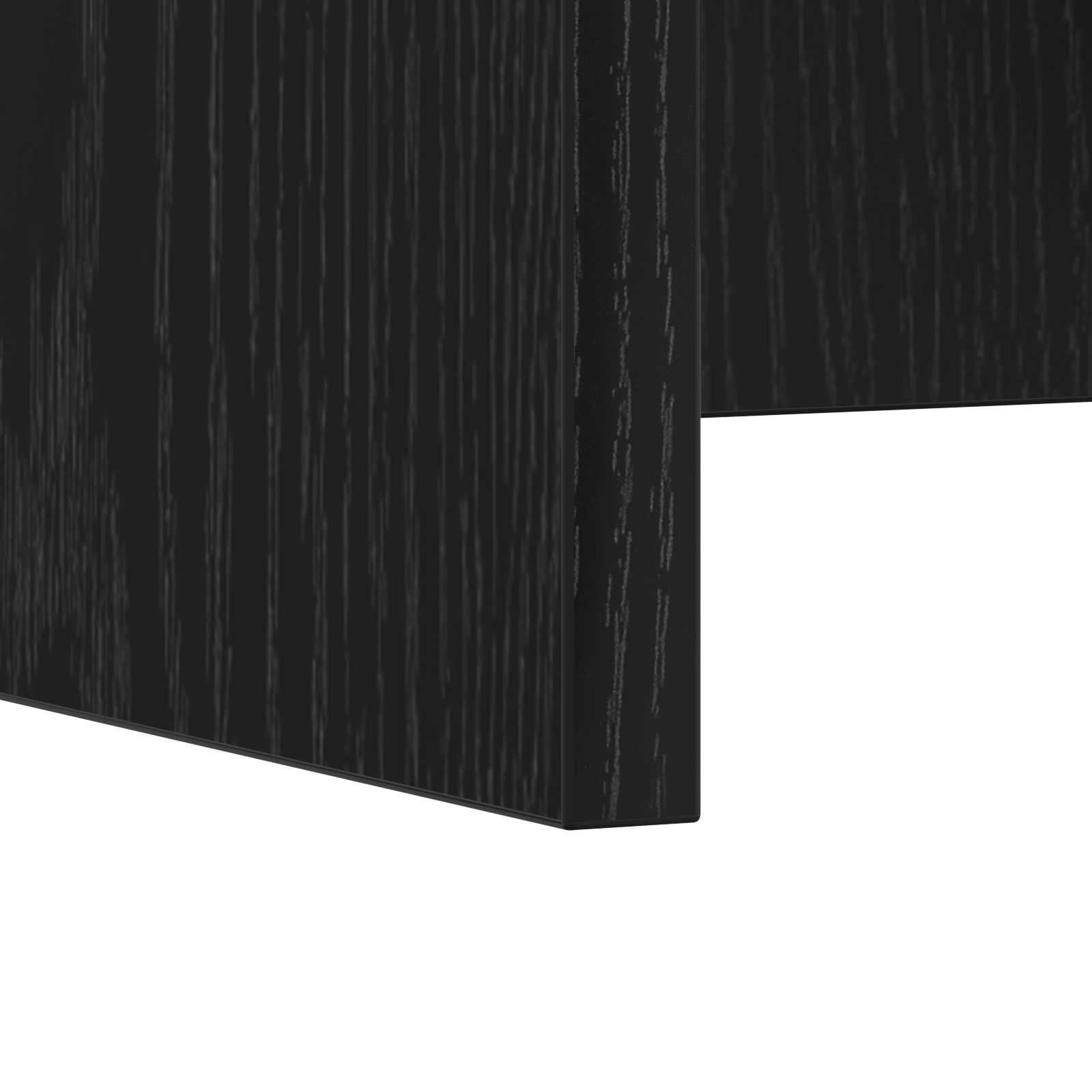 Birou montat pe perete Pe perete Stejar Negru 60 x 45 x 30 cm — imaginea 9