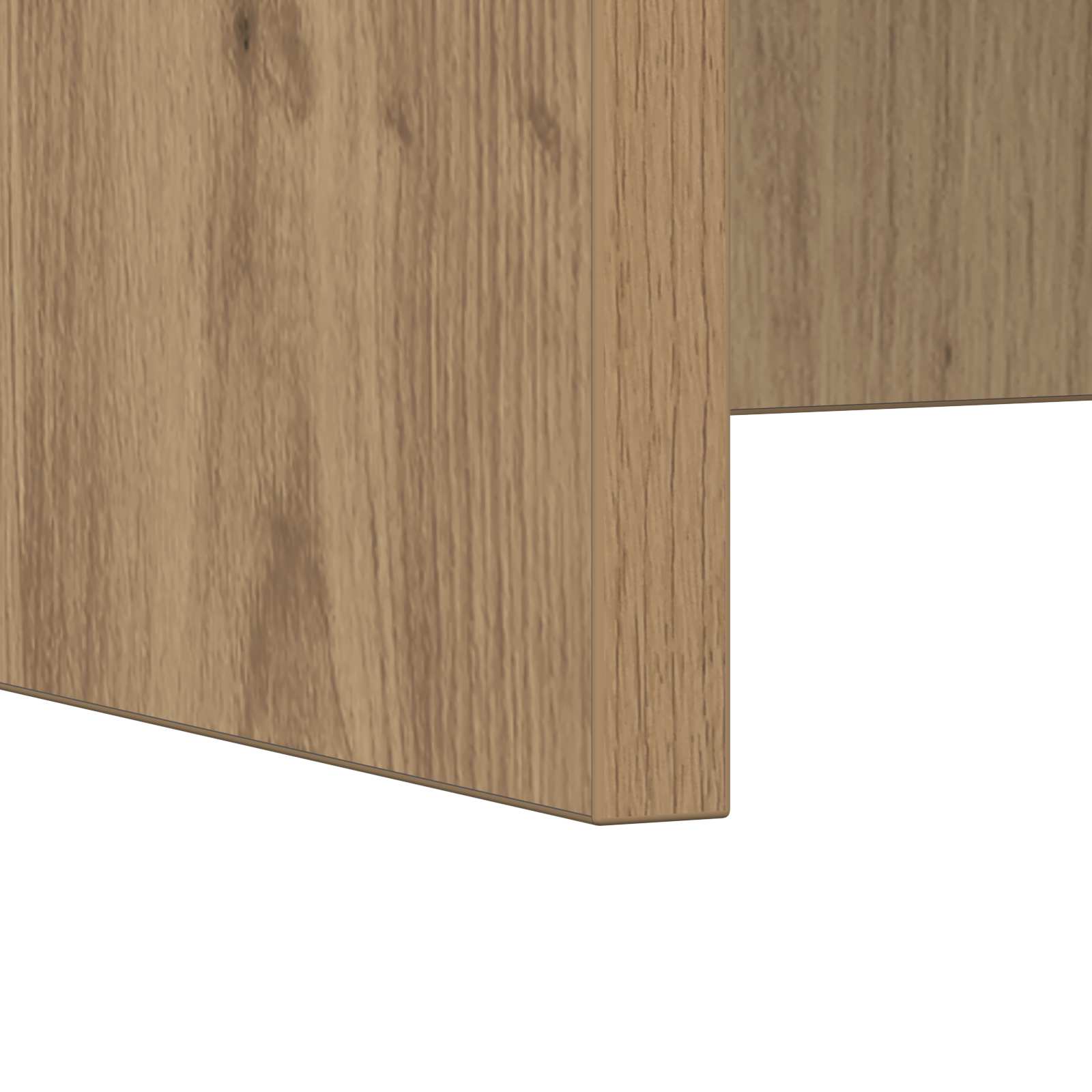 Birou montat pe perete Stejar Artizanal 60 x 45 x 30 cm — imaginea 9