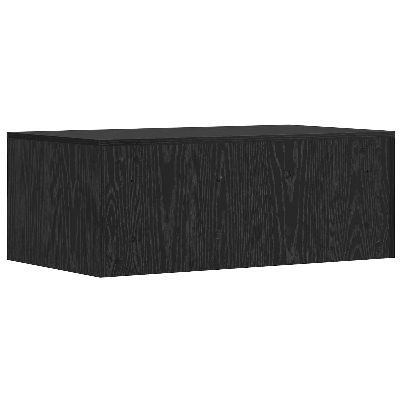 Birou montat pe perete Pe perete Stejar Negru 80 x 45 x 30 cm — imaginea 7
