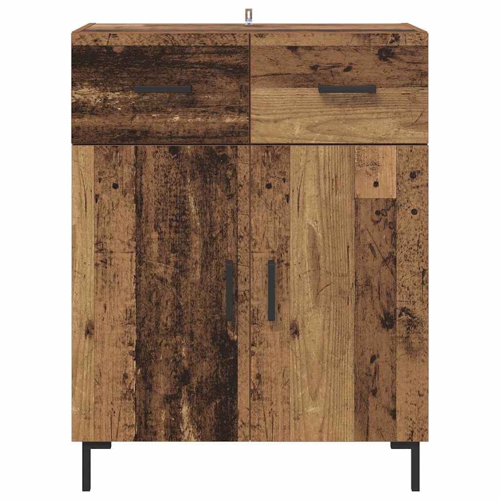 Bufet cu sertar Lemn vechi 69,5 x 34 x 90 cm Lemn compozit — imaginea 7