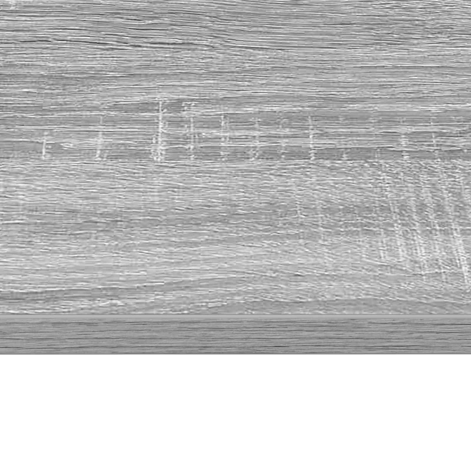 Birou montat pe perete Gri Sonoma 80 x 45 x 30 cm Lemn compozit — imaginea 8