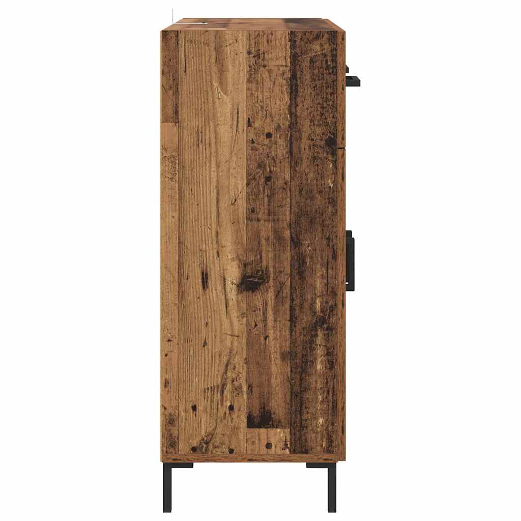 Bufet cu sertar Lemn vechi 69,5 x 34 x 90 cm Lemn compozit — imaginea 8