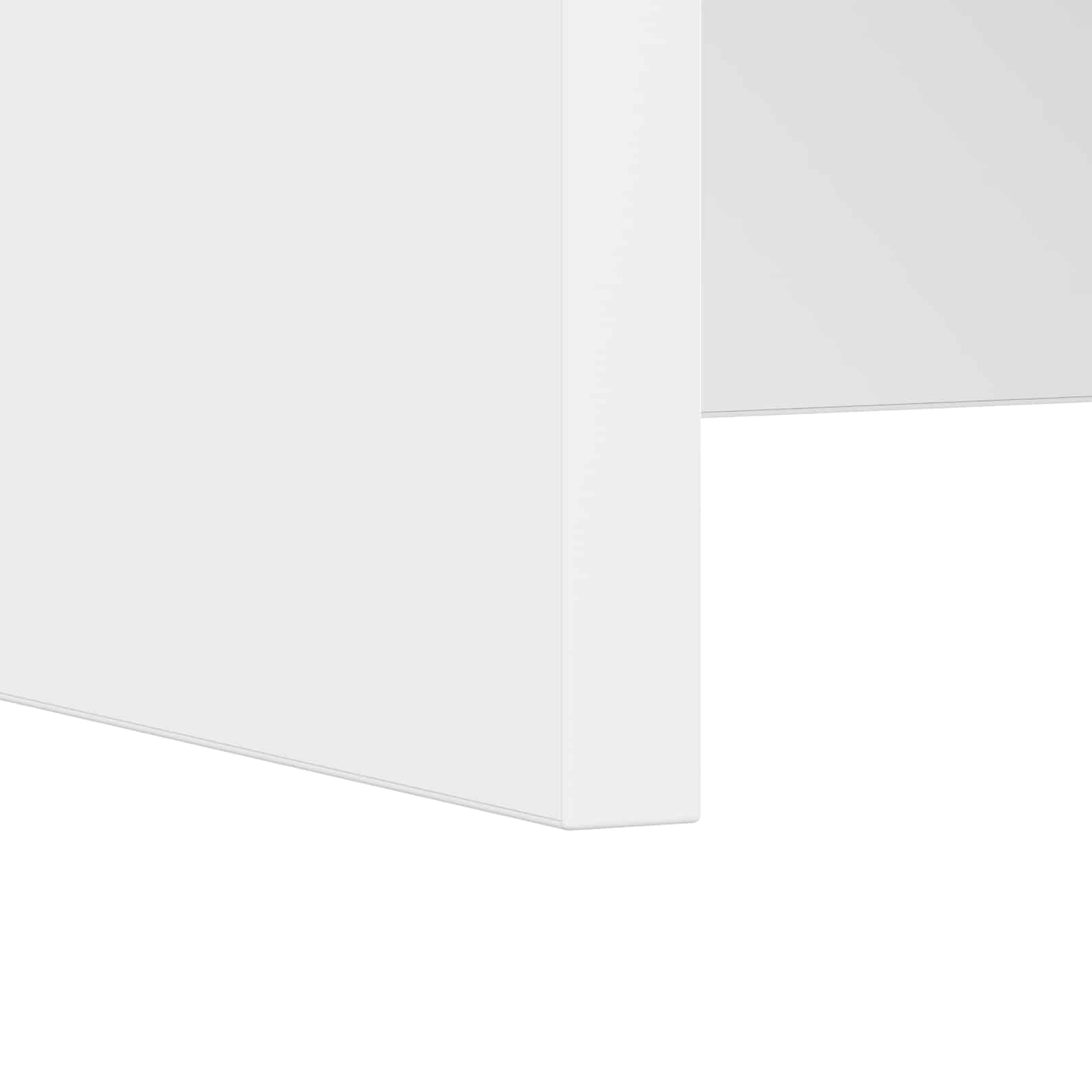 Birou montat pe perete Alb 60 x 45 x 30 cm Lemn compozit — imaginea 9