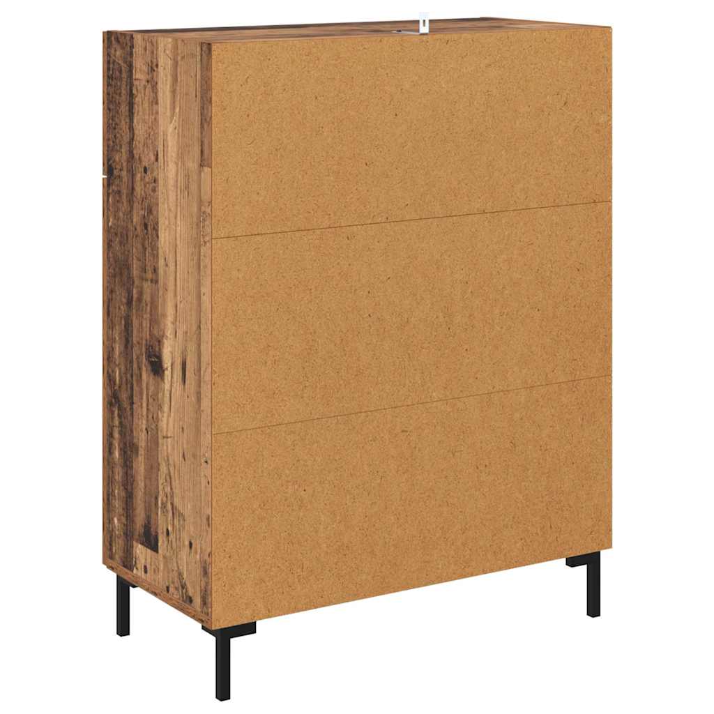 Bufet cu sertar Lemn vechi 69,5 x 34 x 90 cm Lemn compozit — imaginea 9