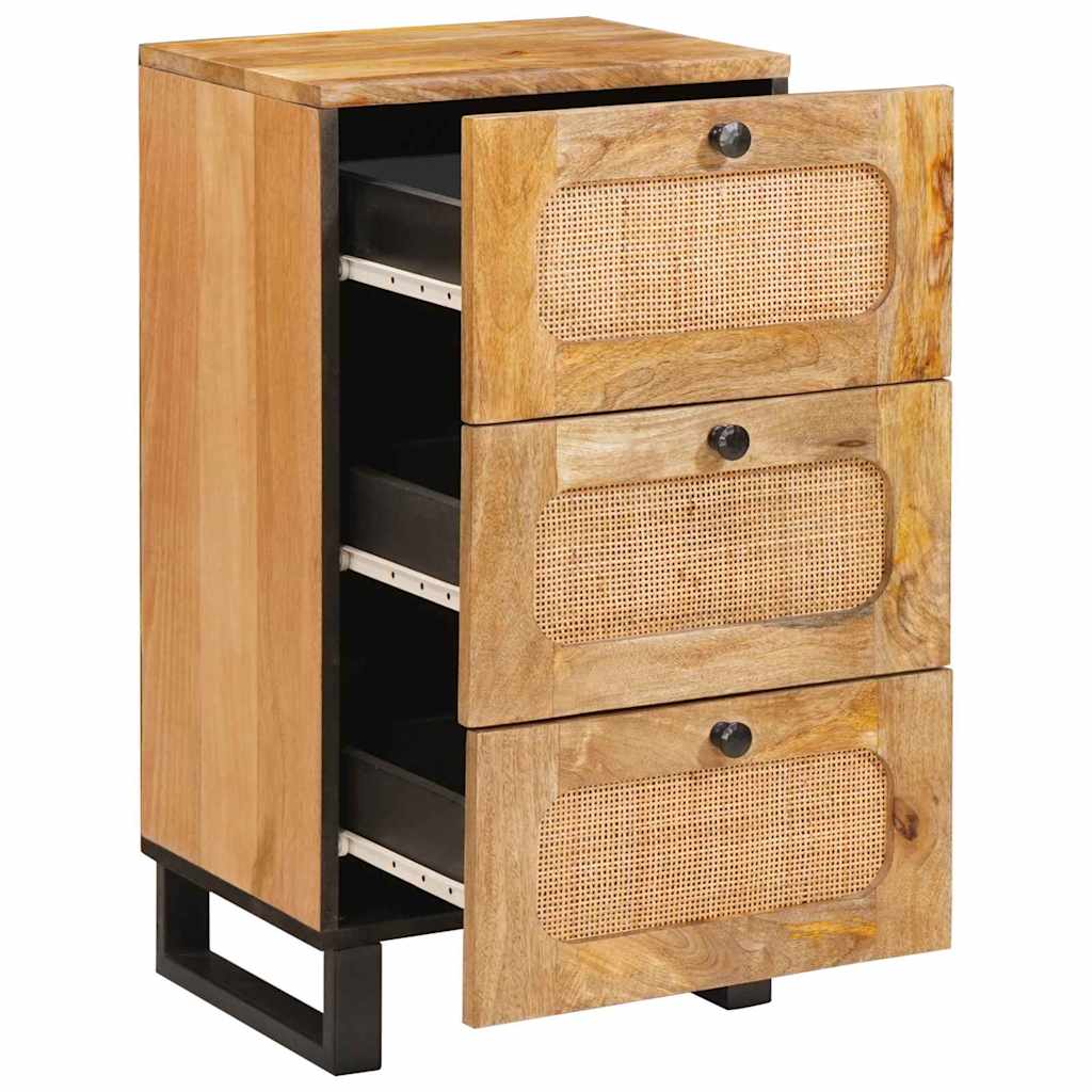 Bufet cu sertar Maro 40 x 33,5 x 75 cm Lemn de mango solid — imaginea 3