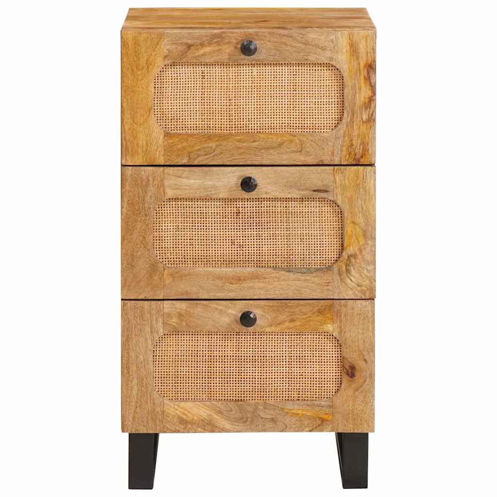 Bufet cu sertar Maro 40 x 33,5 x 75 cm Lemn de mango solid — imaginea 4
