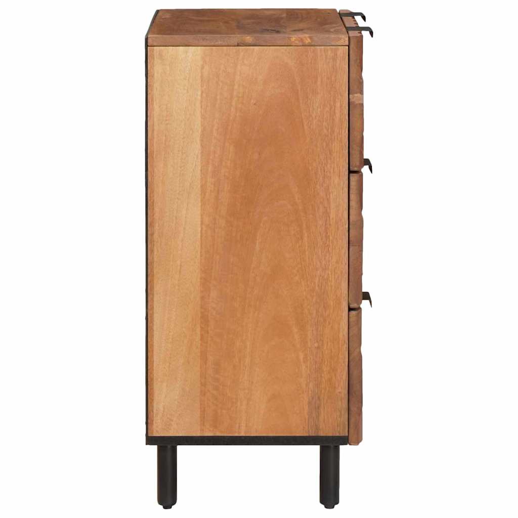 Bufet Finisaj Acacia Maro 60 x 33,5 x 75 cm Lemn de mango solid — imaginea 5