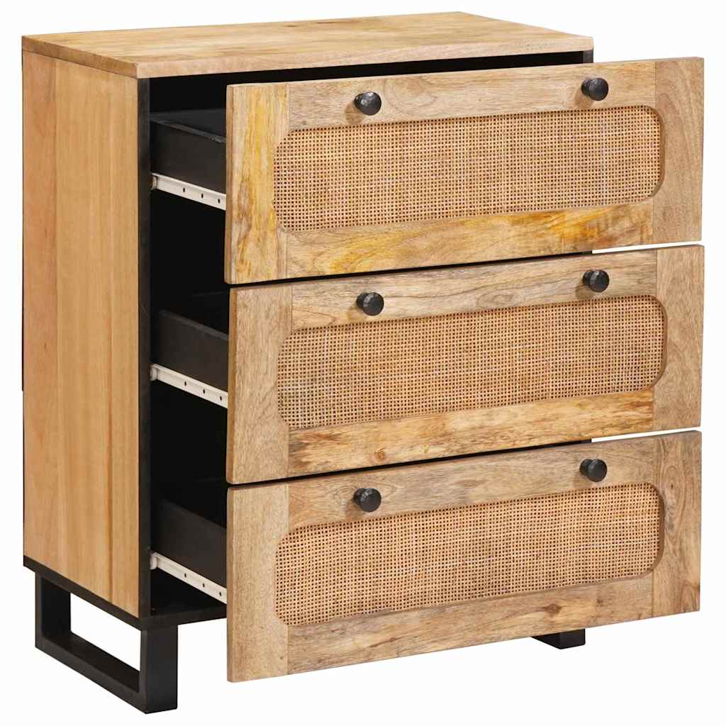 Bufet Maro 60 x 33,5 x 75 cm Lemn de mango solid — imaginea 3