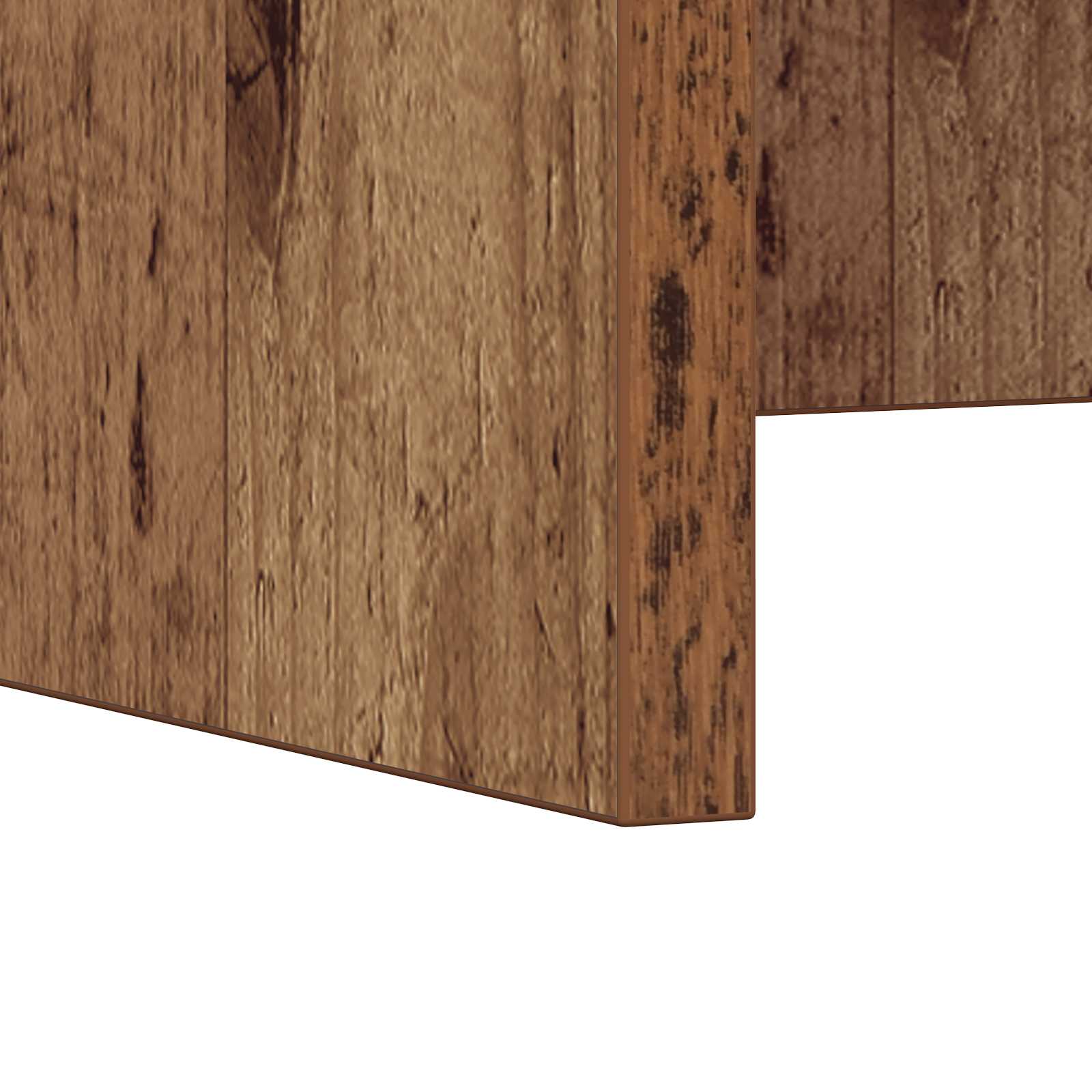 Birou montat pe perete Lemn Vechi 80 x 45 x 30 cm Lemn compozit — imaginea 9