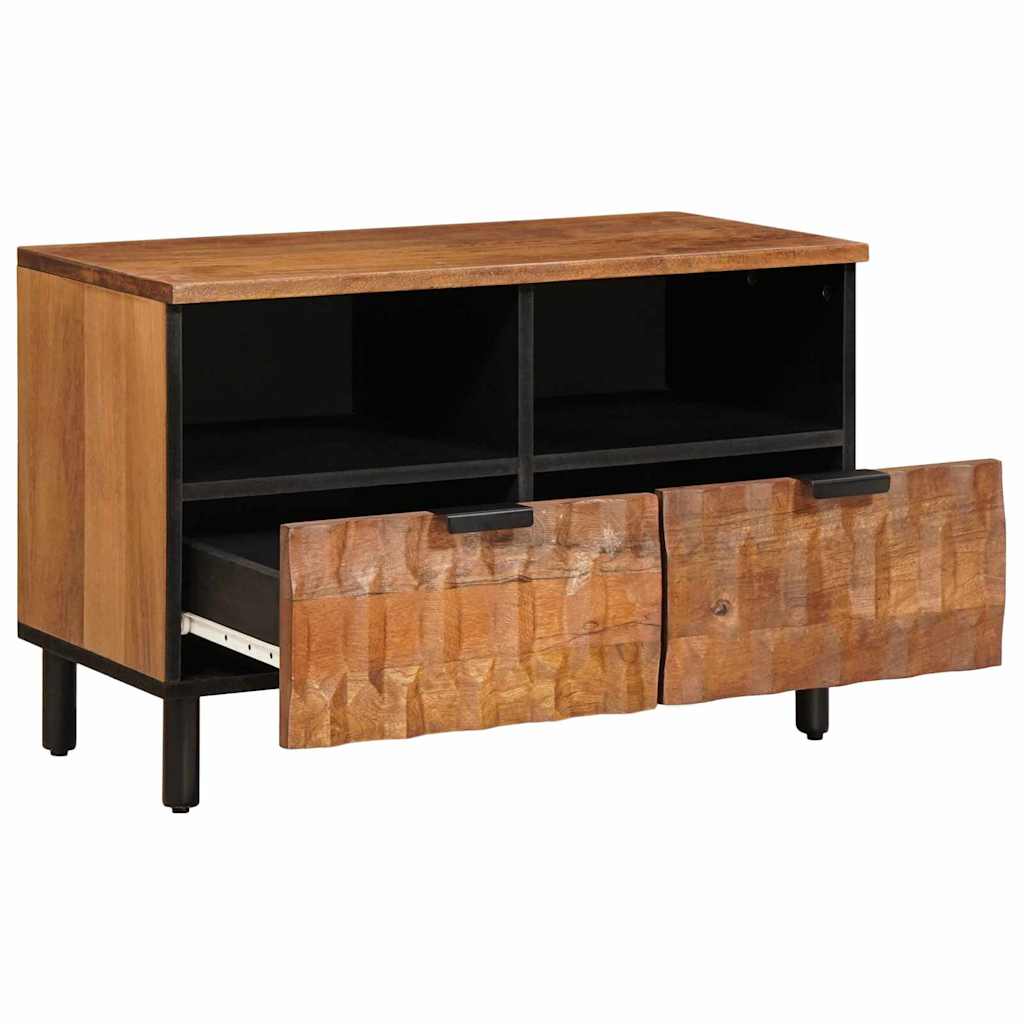 Cabinet TV cu sertar Finisaj Acacia Maro 70 x 33,5 x 46 cm — imaginea 3