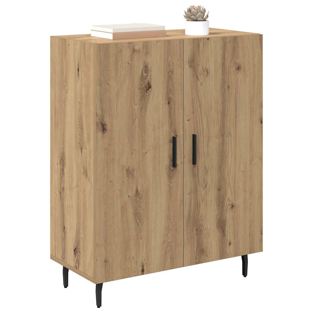 Bufet Stejar Artizanal 69,5 x 34 x 90 cm Lemn compozit — imaginea 4