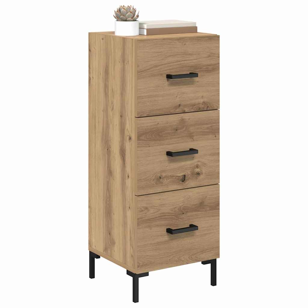 Bufet Stejar Artizanal 34,5 x 34 x 90 cm Lemn compozit — imaginea 4