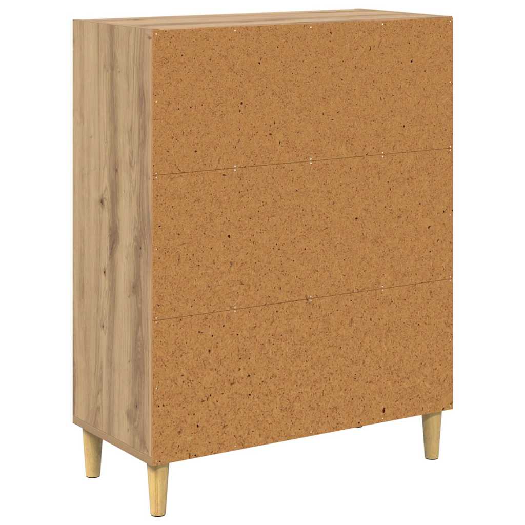 Bufet Stejar Artizanal 69,5 x 32,5 x 90 cm Lemn compozit — imaginea 8
