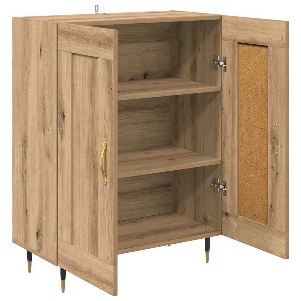 Bufet Stejar Artizanal 69,5 x 34 x 90 cm Lemn compozit — imaginea 6