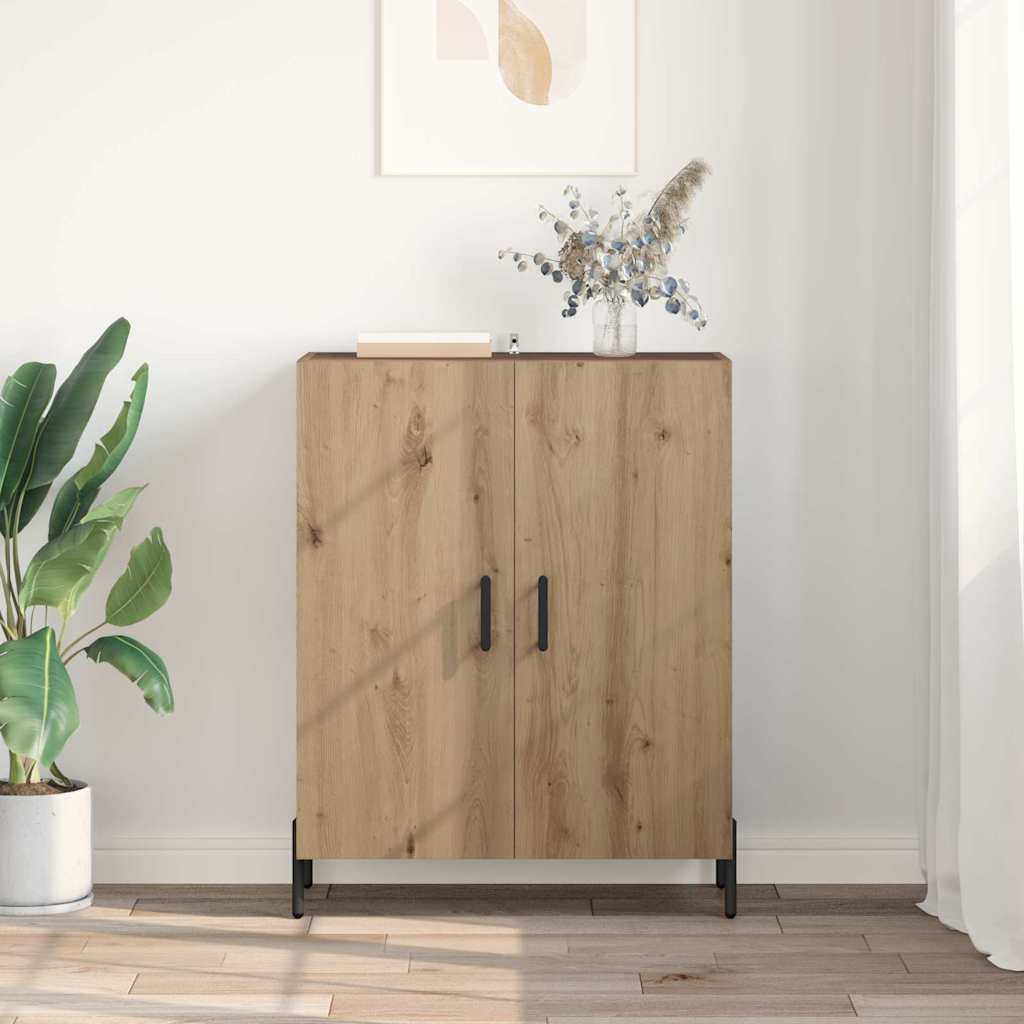 Bufet Stejar Artizanal 69,5 x 34 x 90 cm Lemn compozit — imaginea 5