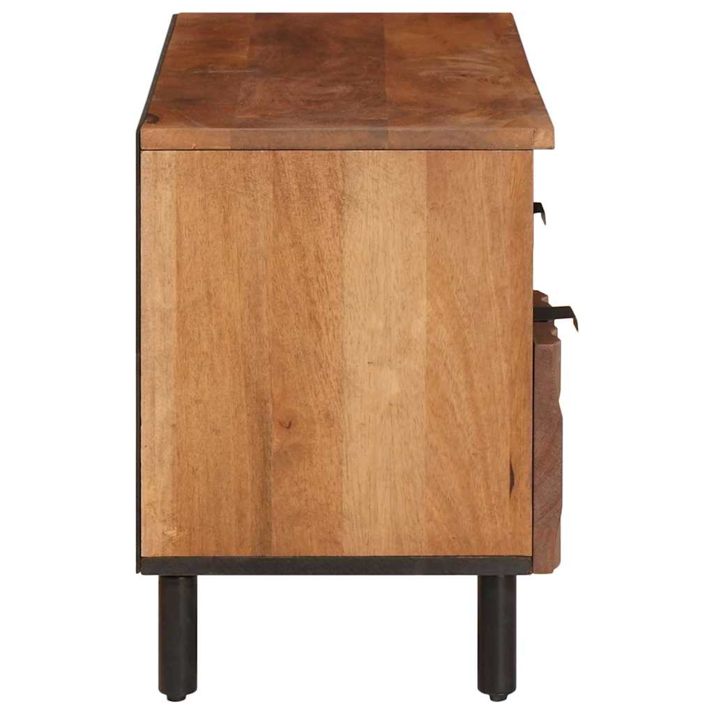 Cabinet TV cu sertar Finisaj Acacia Maro 100 x 33,5 x 46 cm — imaginea 5