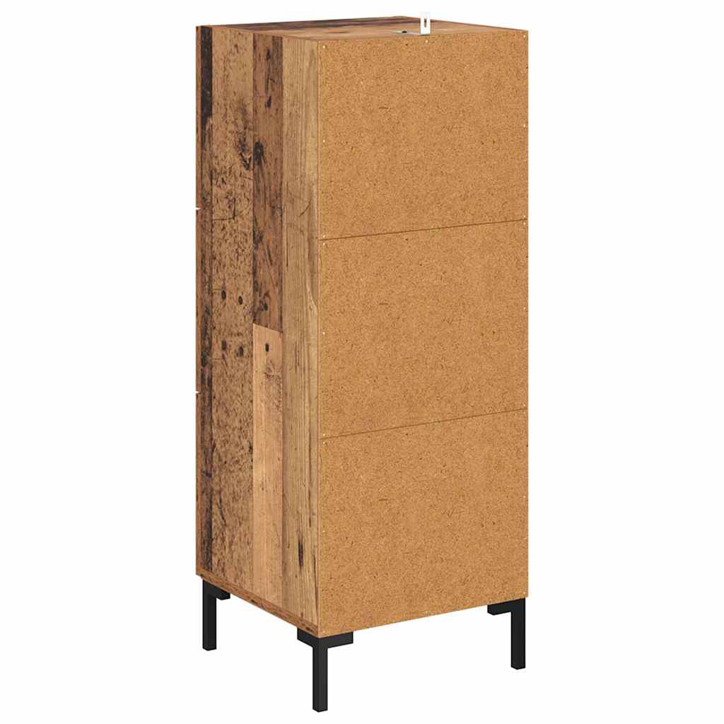 Bufet cu sertar Lemn vechi 34,5 x 34 x 90 cm Lemn compozit — imaginea 9