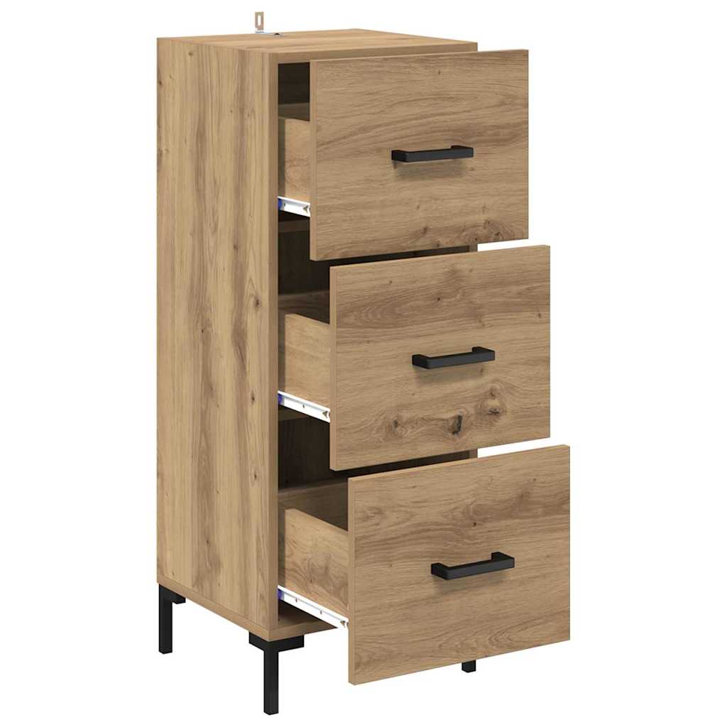 Bufet Stejar Artizanal 34,5 x 34 x 90 cm Lemn compozit — imaginea 6