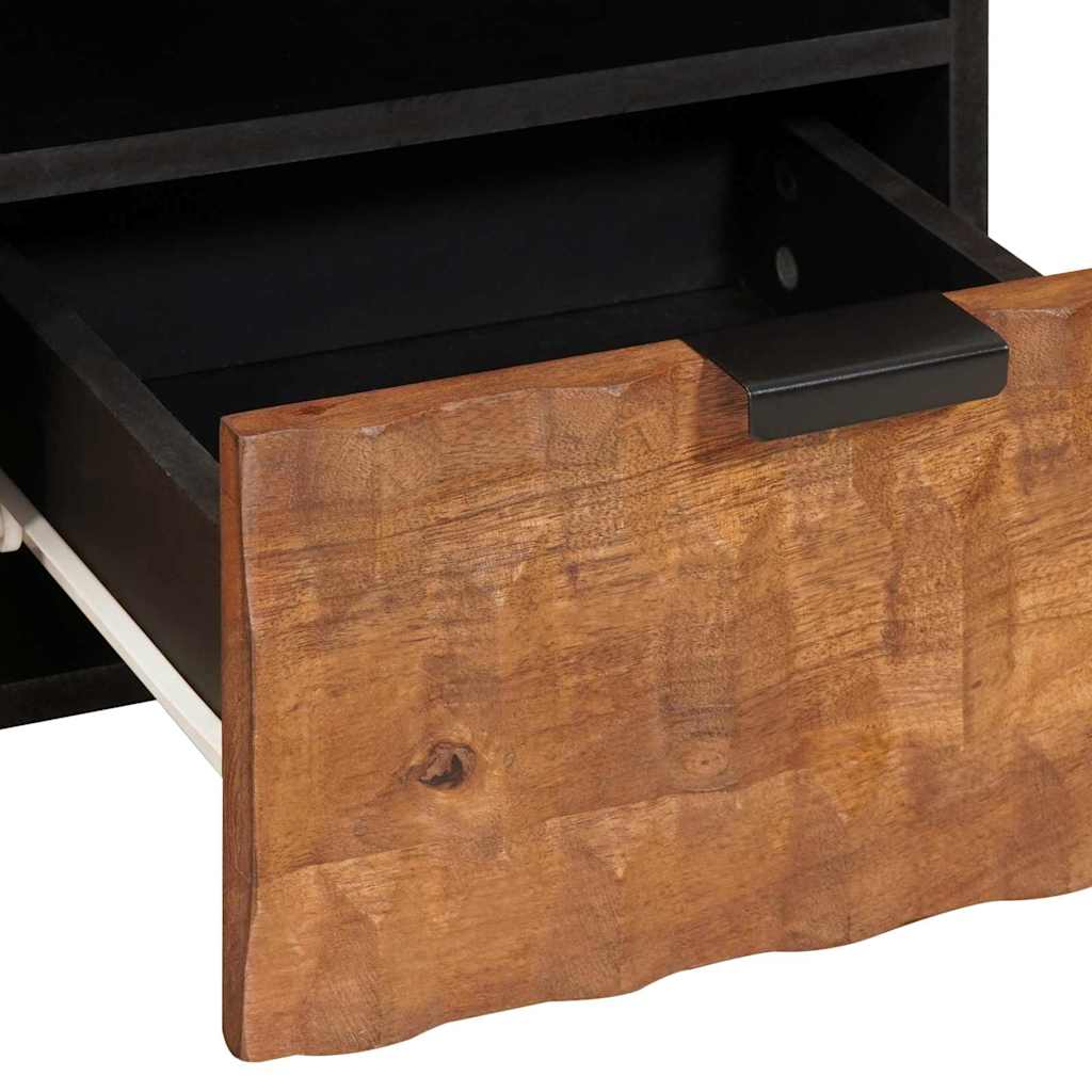 Cabinet TV cu sertar Finisaj Acacia Maro 70 x 33,5 x 46 cm — imaginea 7