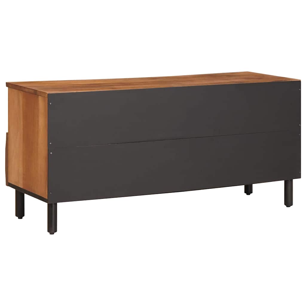 Cabinet TV cu sertar Finisaj Acacia Maro 100 x 33,5 x 46 cm — imaginea 6