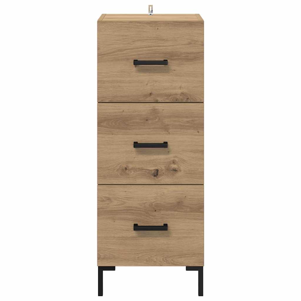 Bufet Stejar Artizanal 34,5 x 34 x 90 cm Lemn compozit — imaginea 7