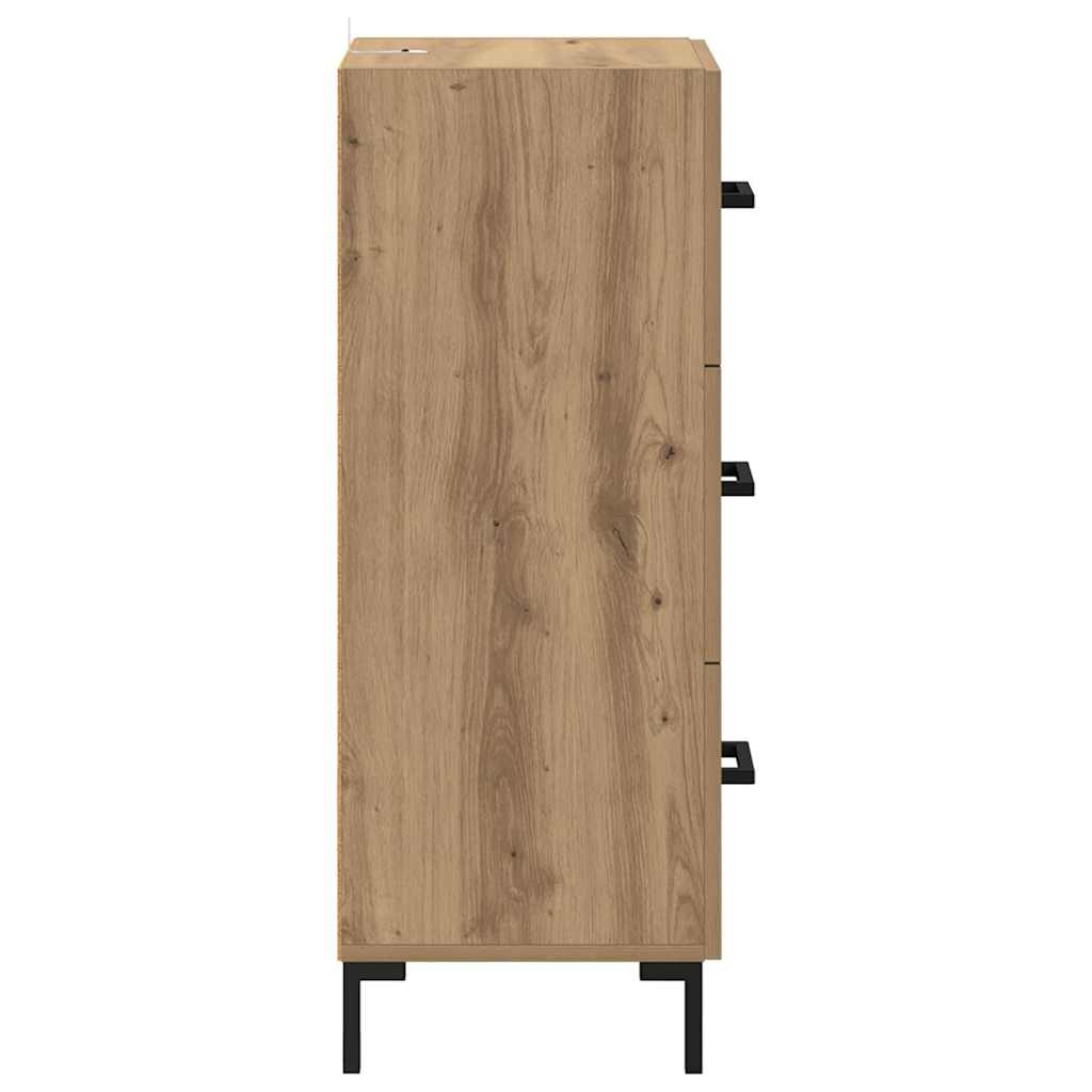 Bufet Stejar Artizanal 34,5 x 34 x 90 cm Lemn compozit — imaginea 8