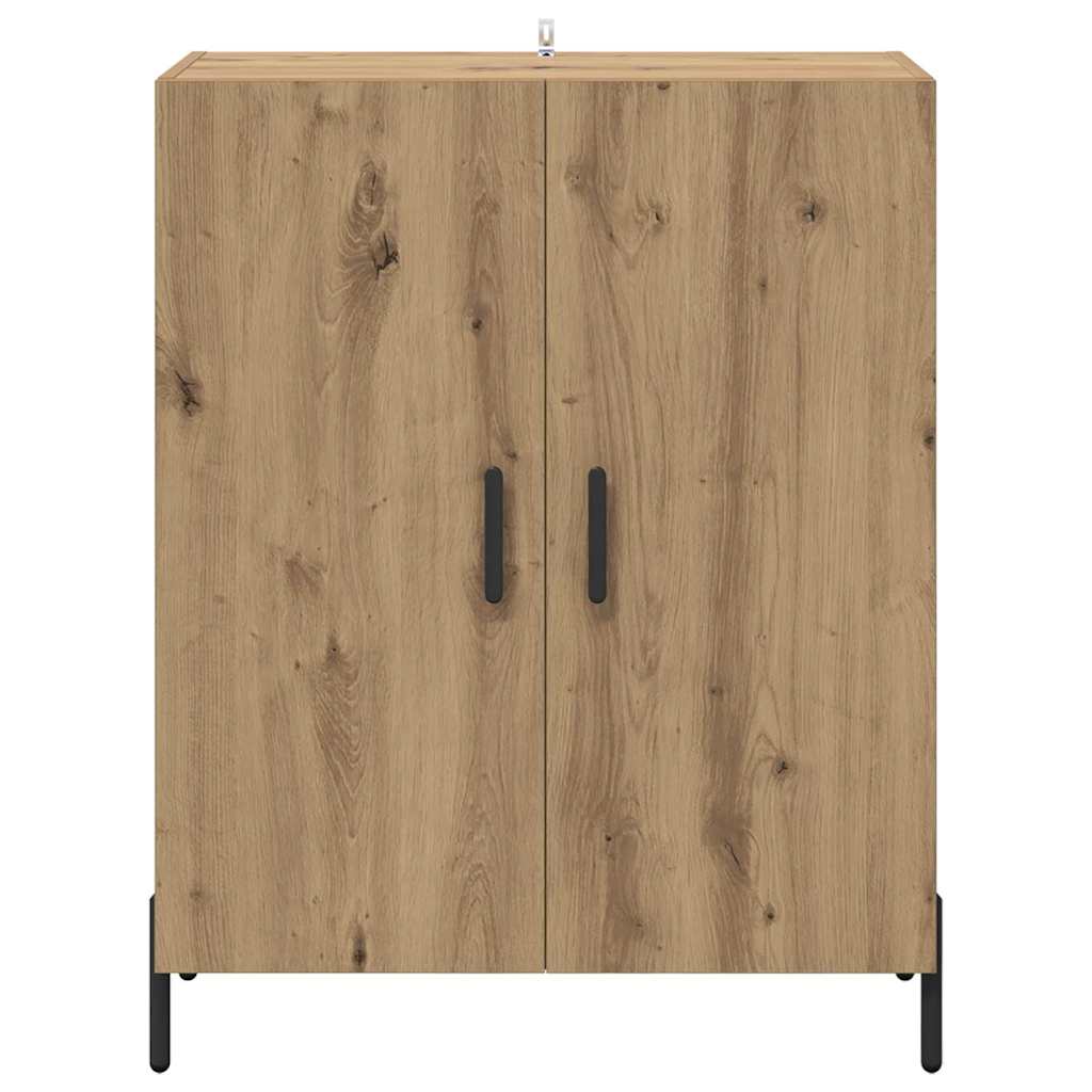 Bufet Stejar Artizanal 69,5 x 34 x 90 cm Lemn compozit — imaginea 7