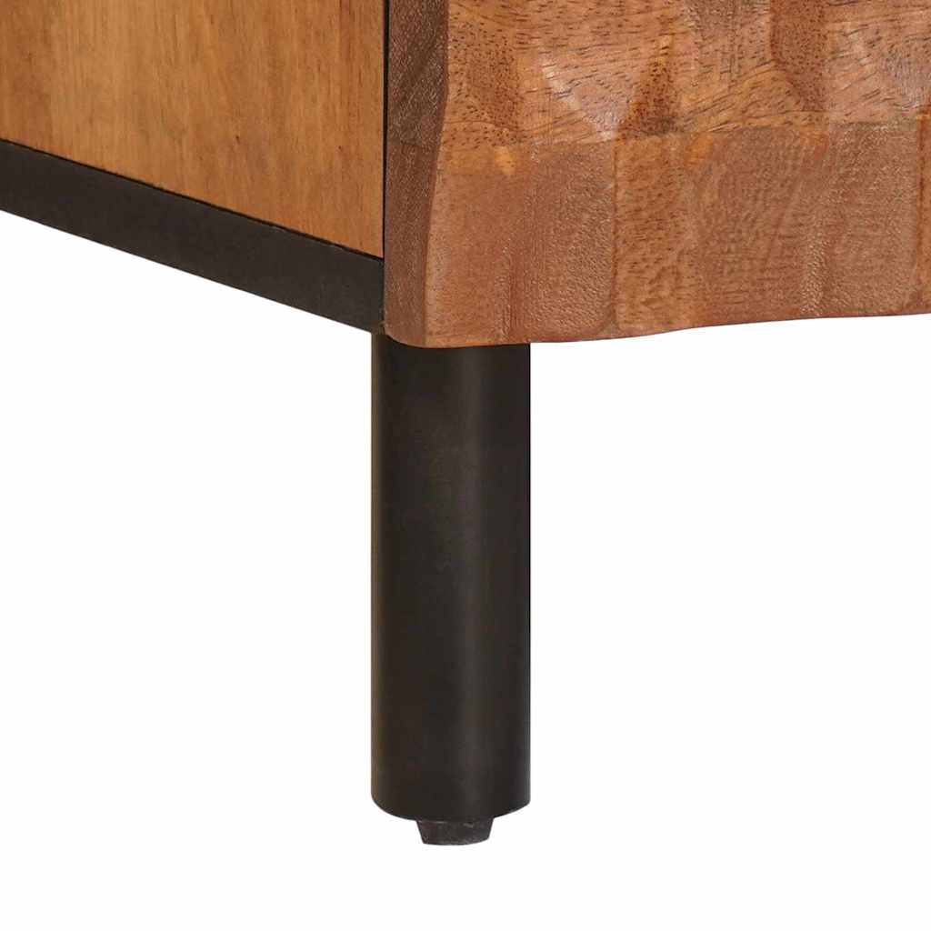 Cabinet TV cu sertar Finisaj Acacia Maro 100 x 33,5 x 46 cm — imaginea 9