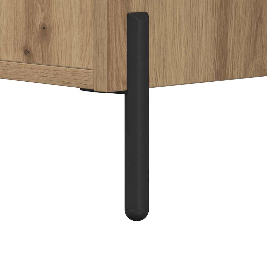 Bufet Stejar Artizanal 69,5 x 34 x 90 cm Lemn compozit — imaginea 11