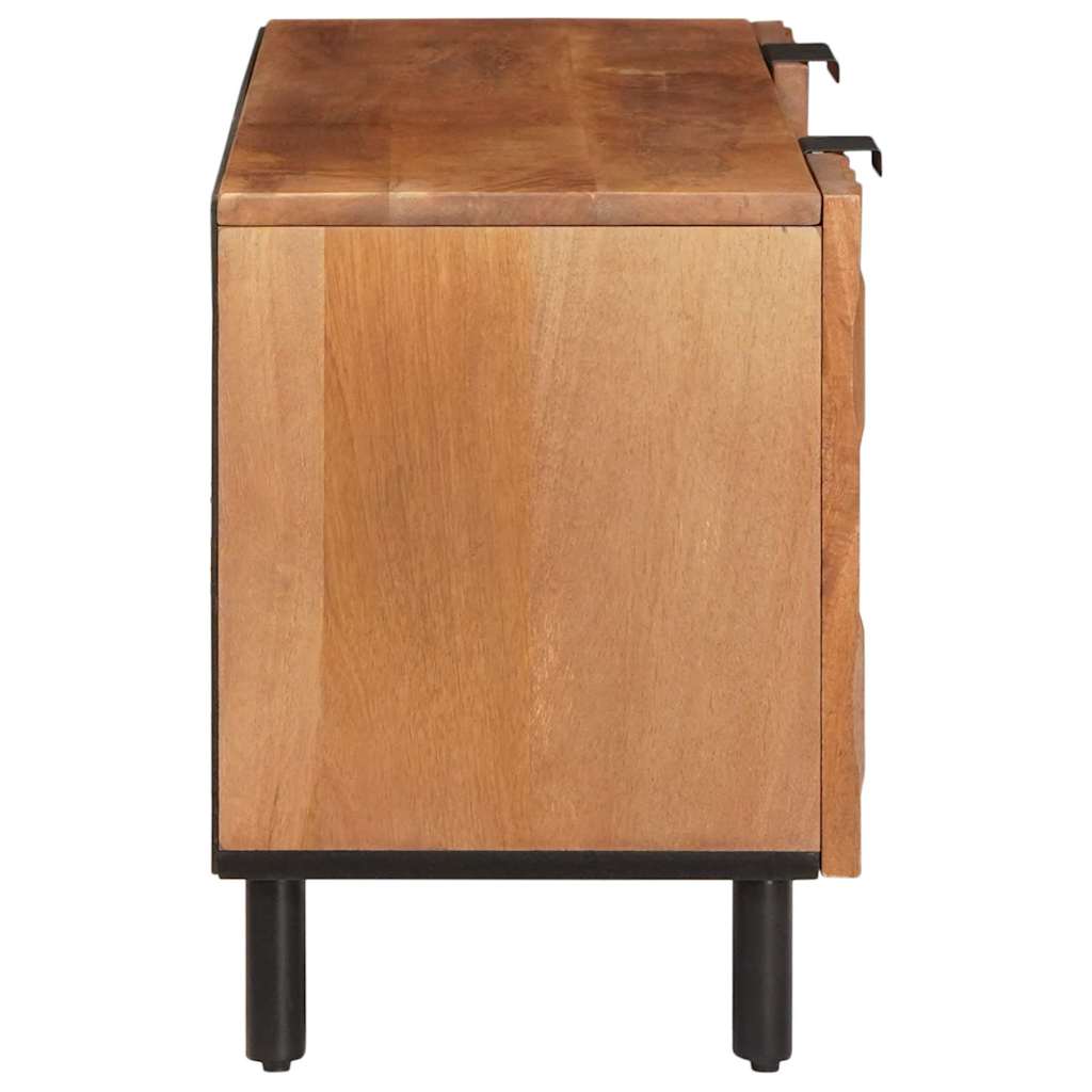 Cabinet TV cu raft Finisaj Acacia Maro 105 x 33,5 x 46 cm — imaginea 5