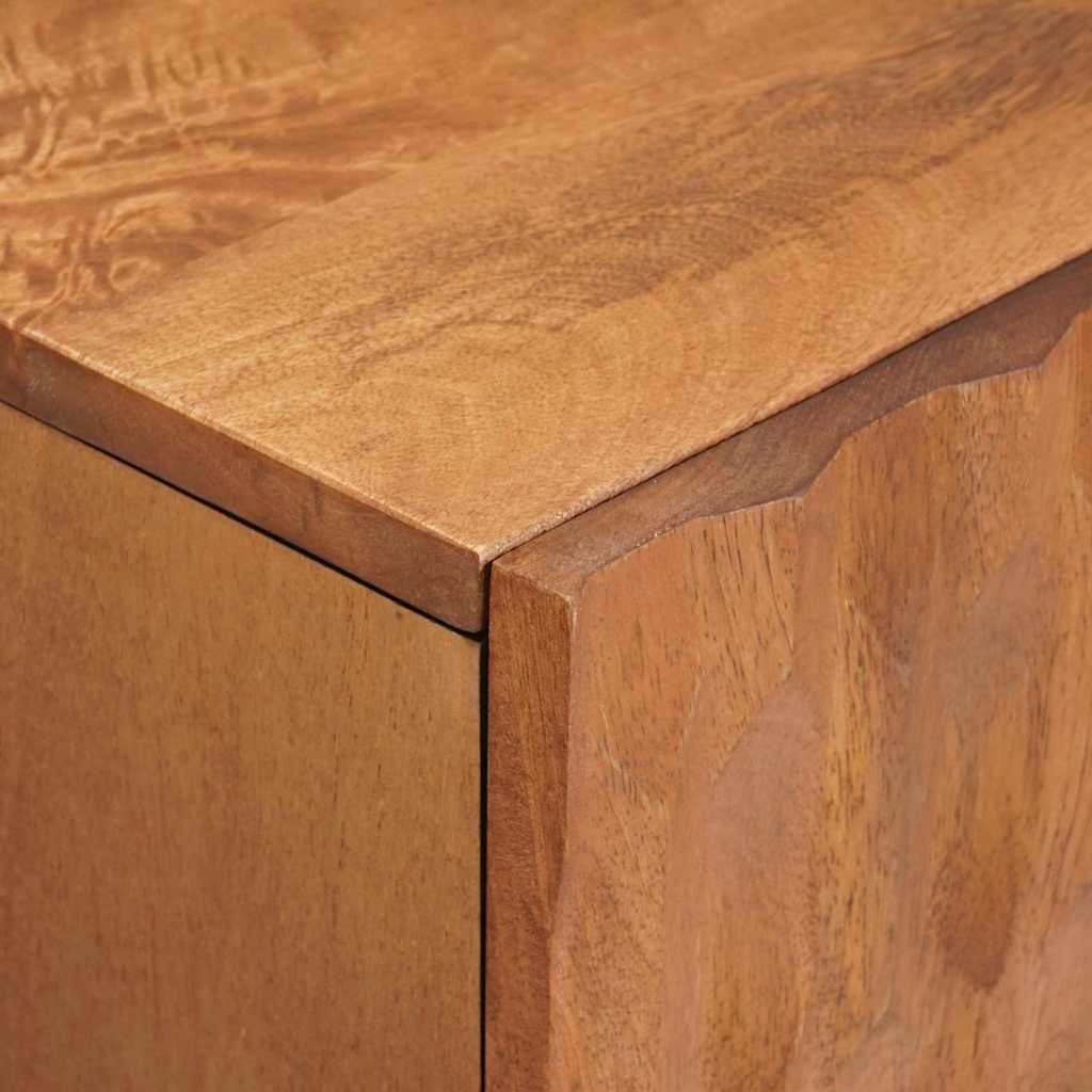 Cabinet TV cu raft Finisaj Acacia Maro 105 x 33,5 x 46 cm — imaginea 6