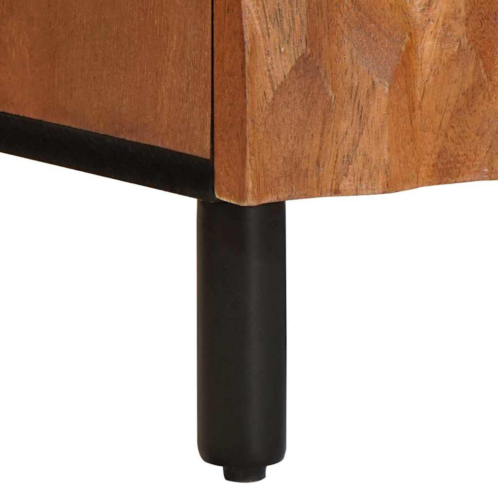 Cabinet TV cu raft Finisaj Acacia Maro 105 x 33,5 x 46 cm — imaginea 8